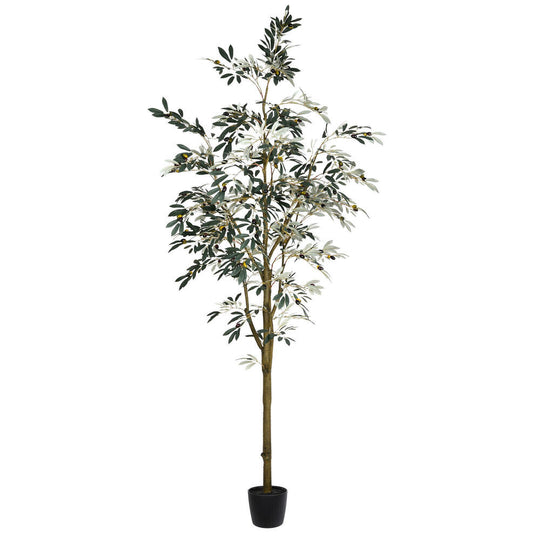 Artificial Potted Olive Trees