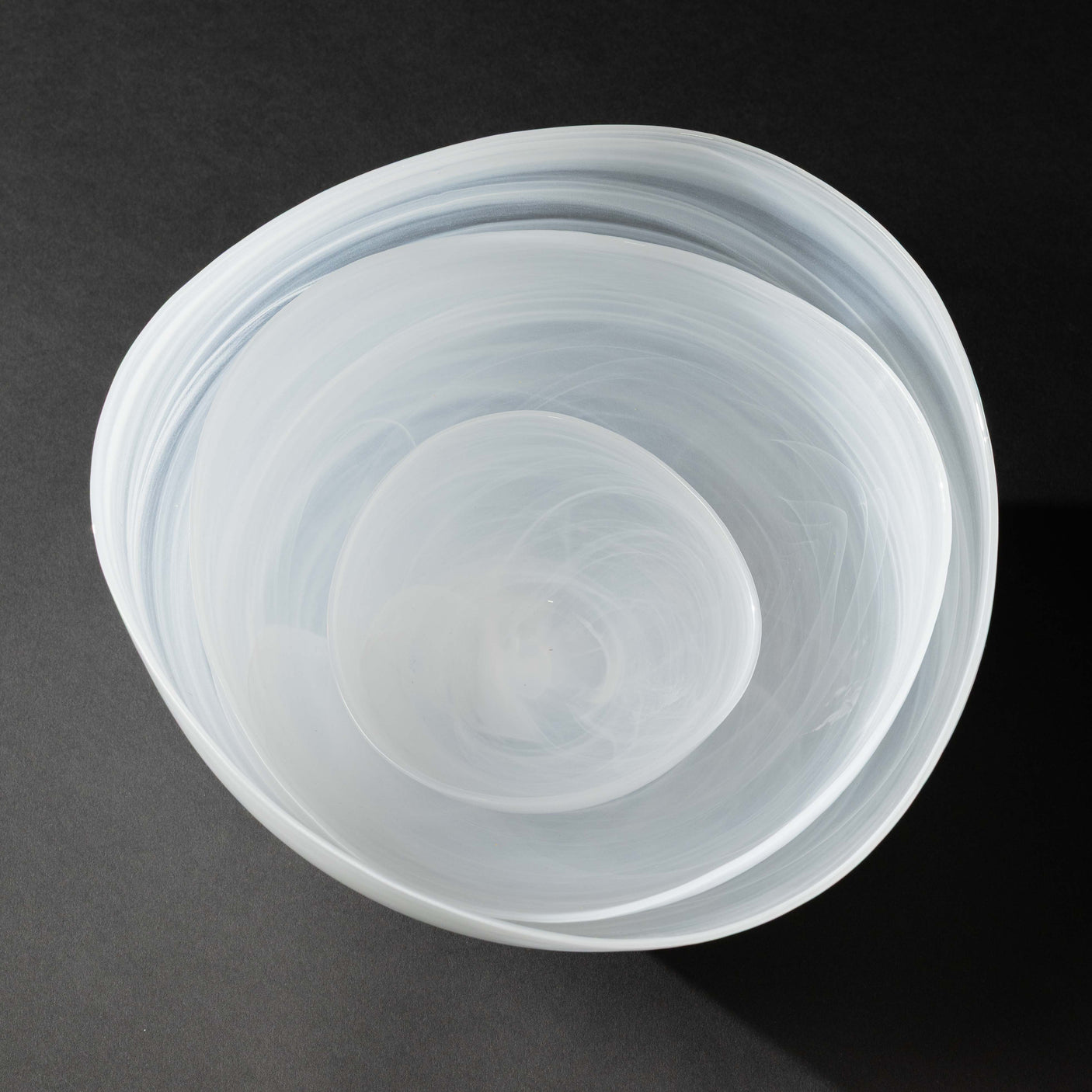 Alabaster Glass Bowls