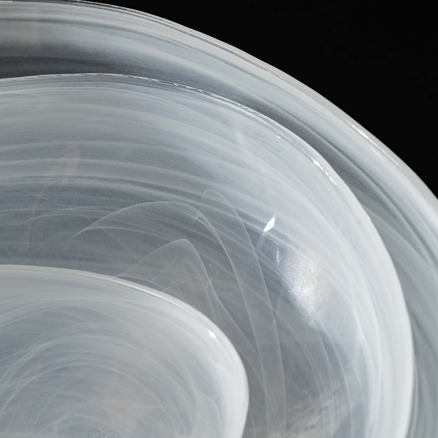 Alabaster Glass Bowls