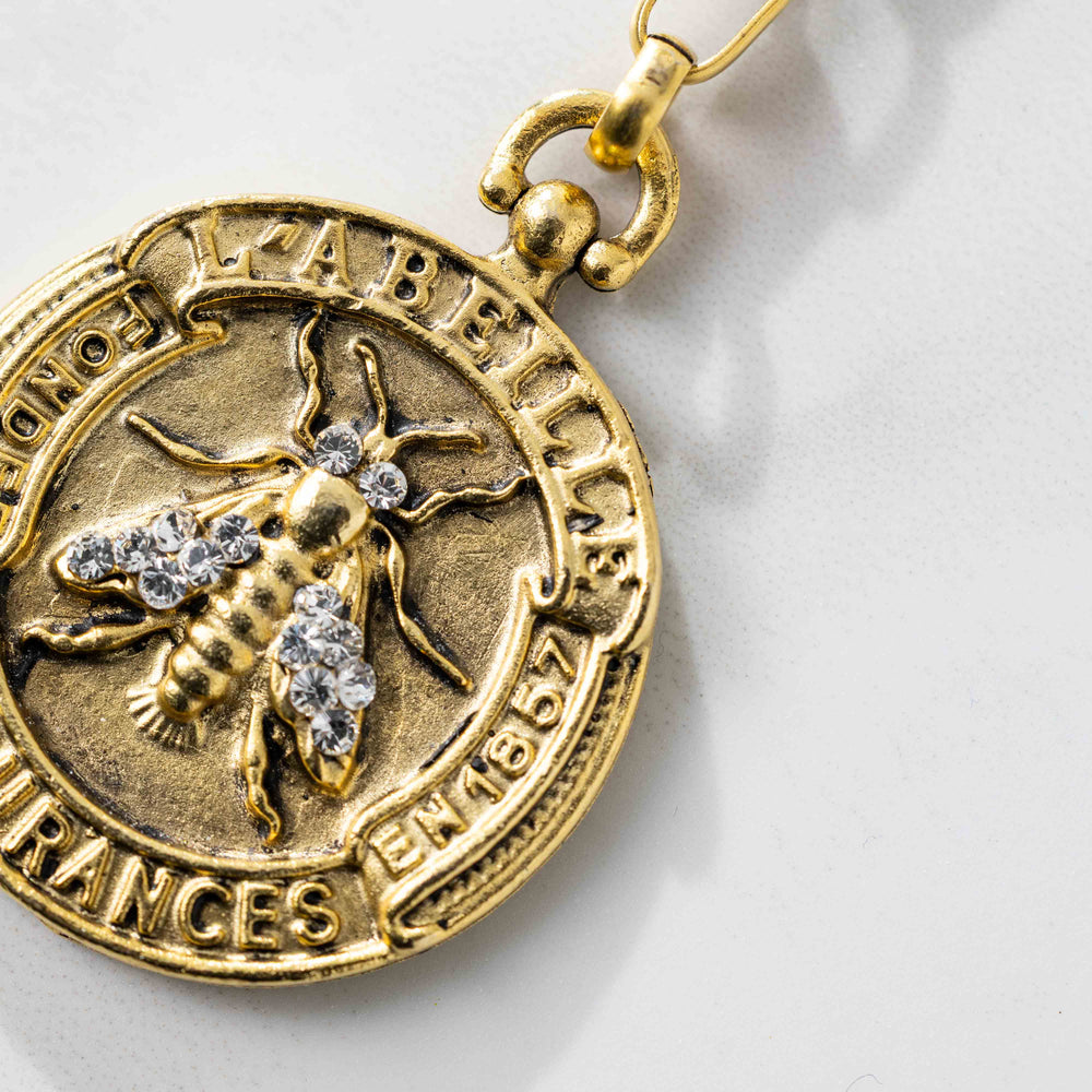 Bee Pendant Necklace