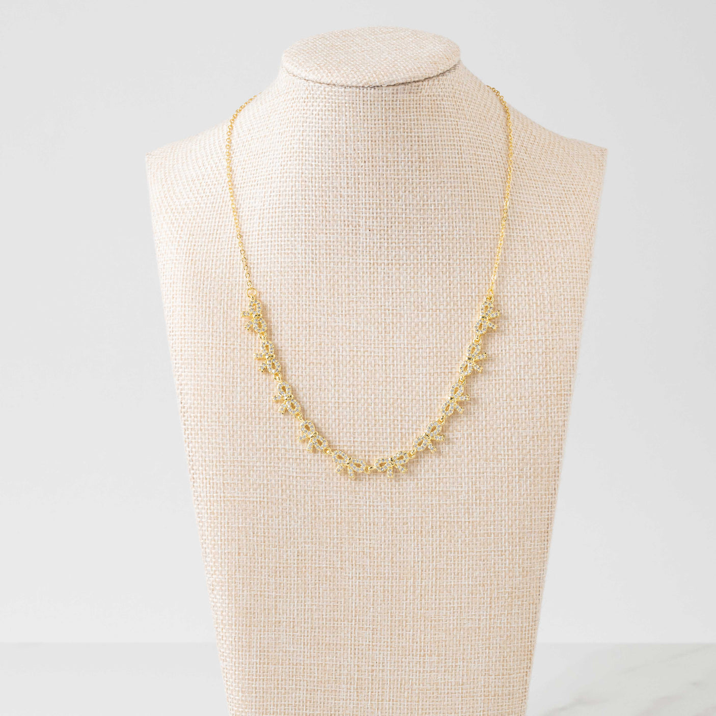 Birdie Bow Necklace