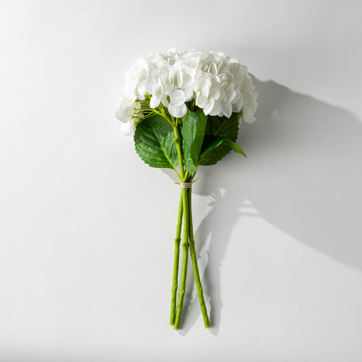 19" White Hydrangea Bundle
