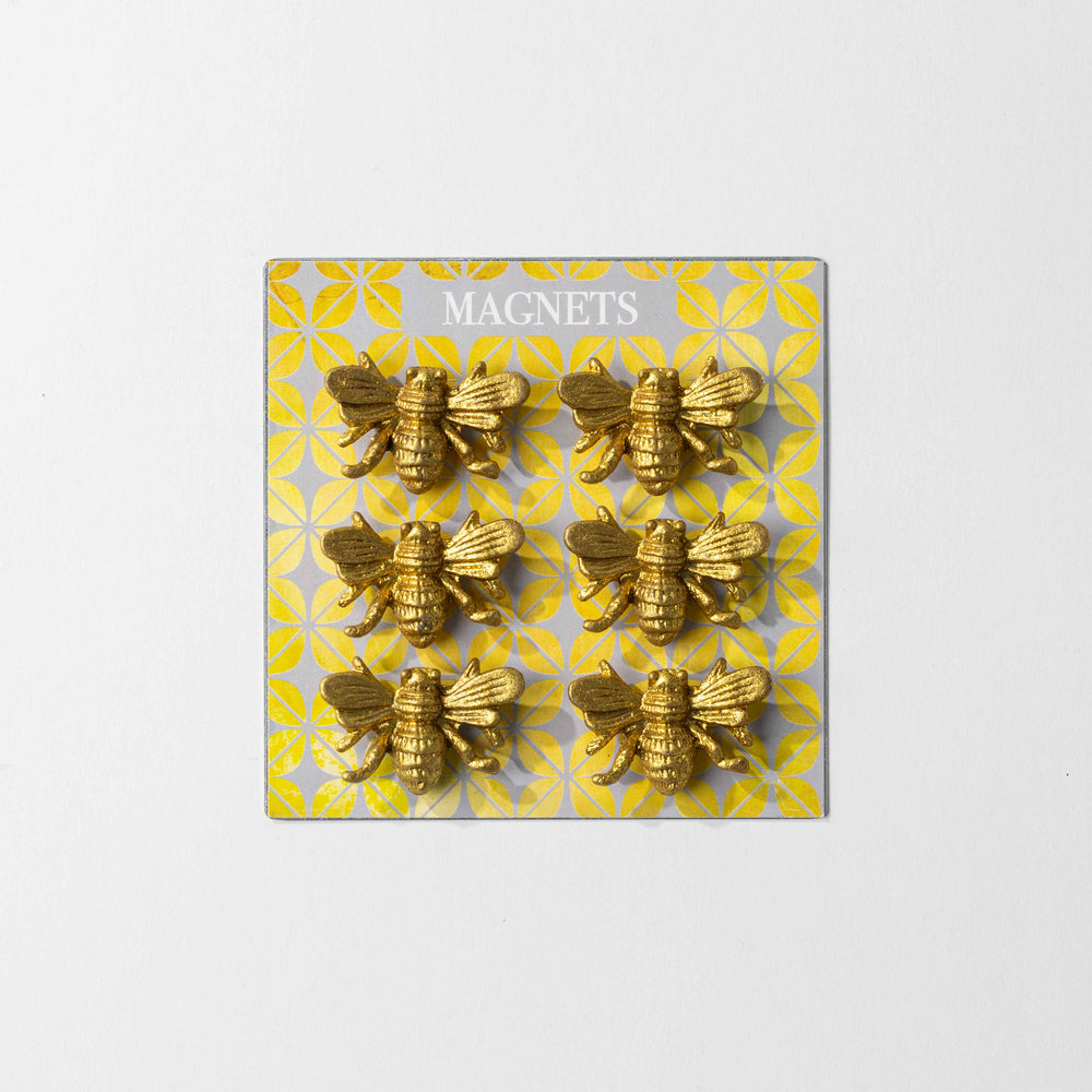 Gold Bee Magnets