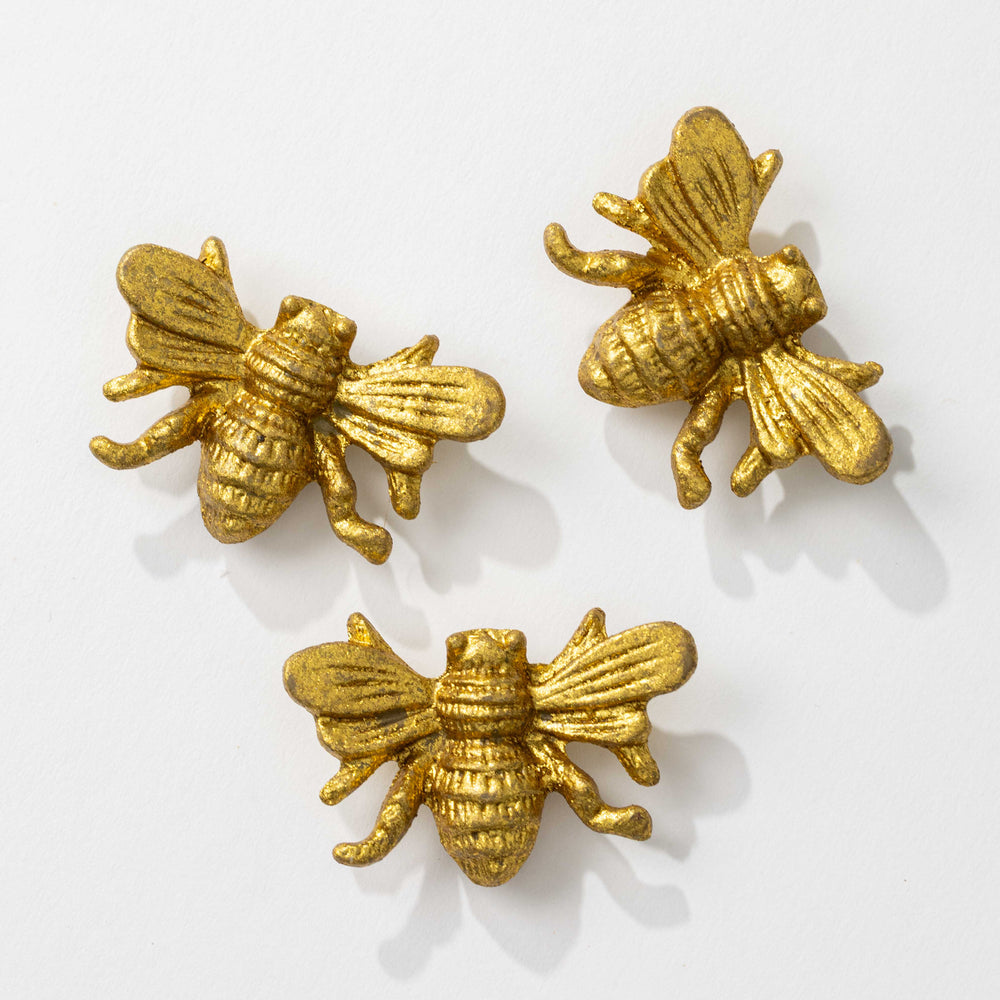 Gold Bee Magnets