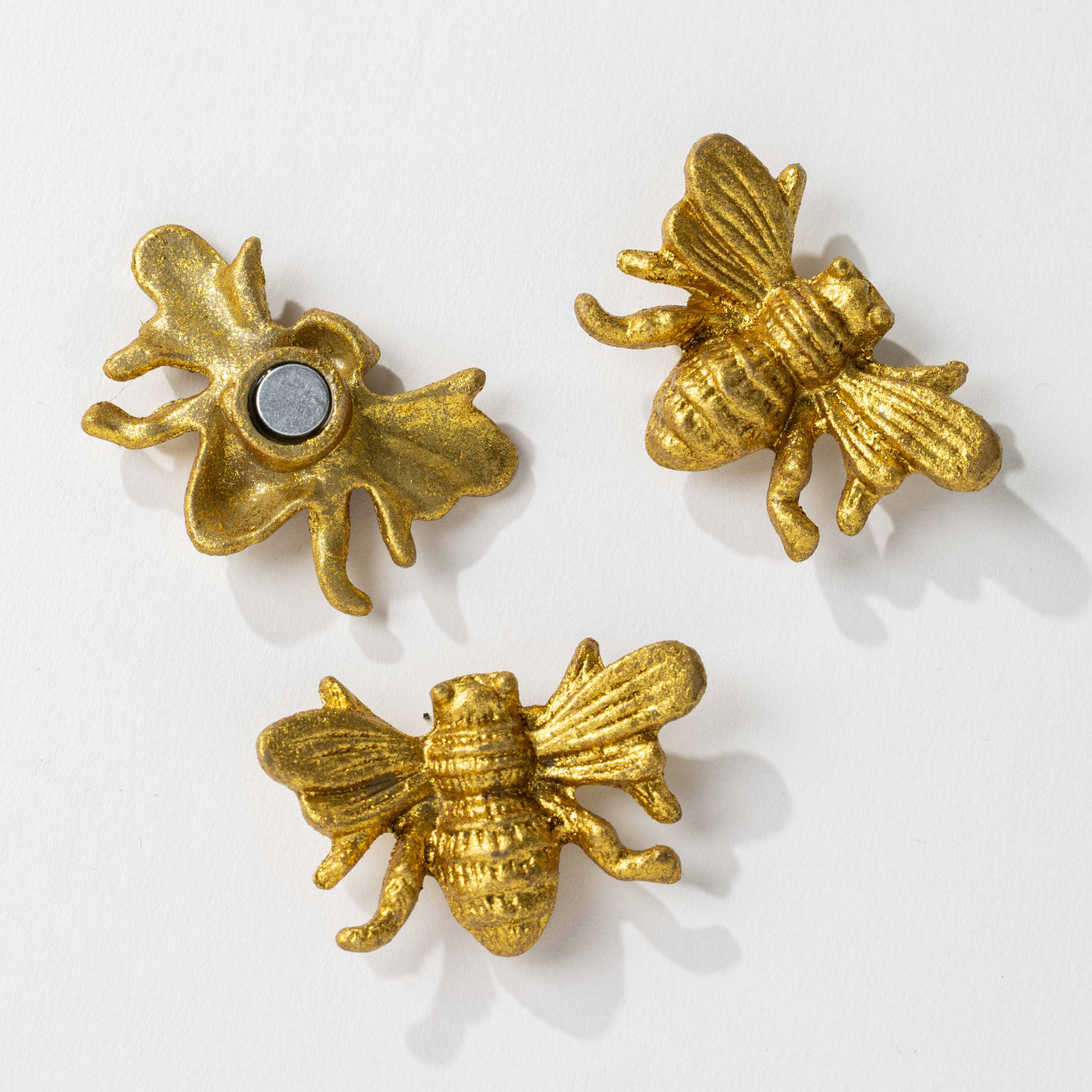 Gold Bee Magnets