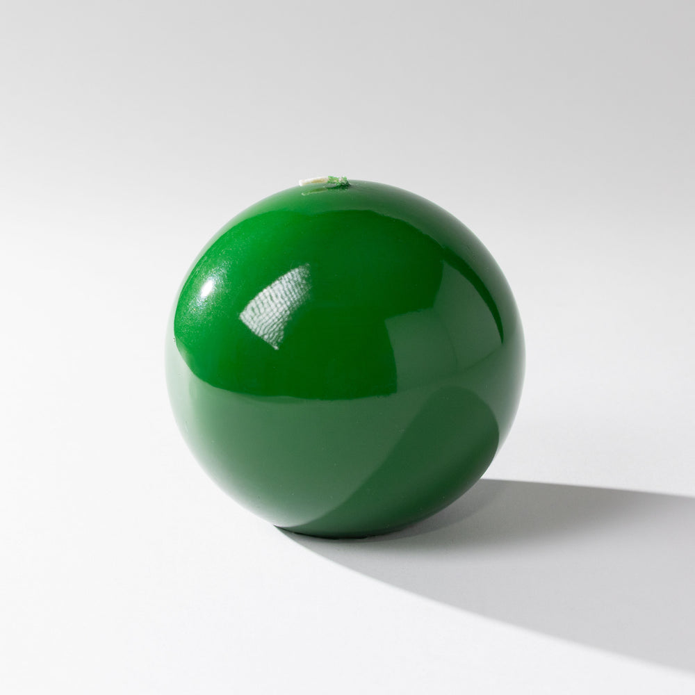 Green Lacquer Ball Candles