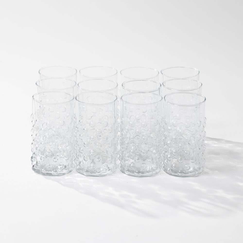 Hobnail Pitcher & Drinking Glasses