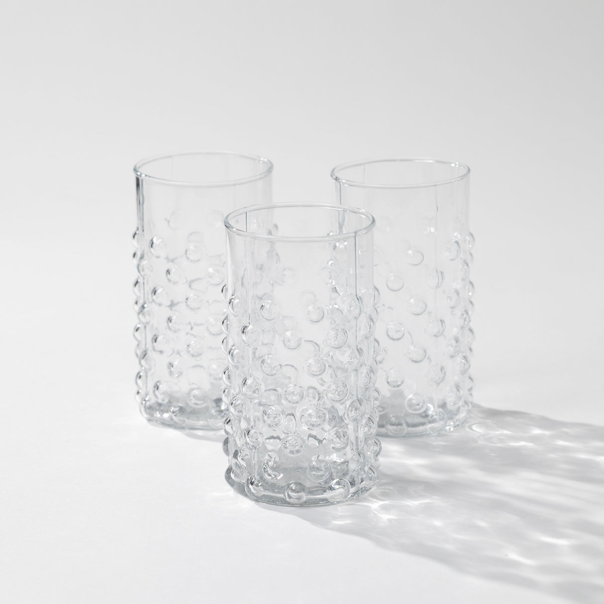 Hobnail Pitcher & Drinking Glasses