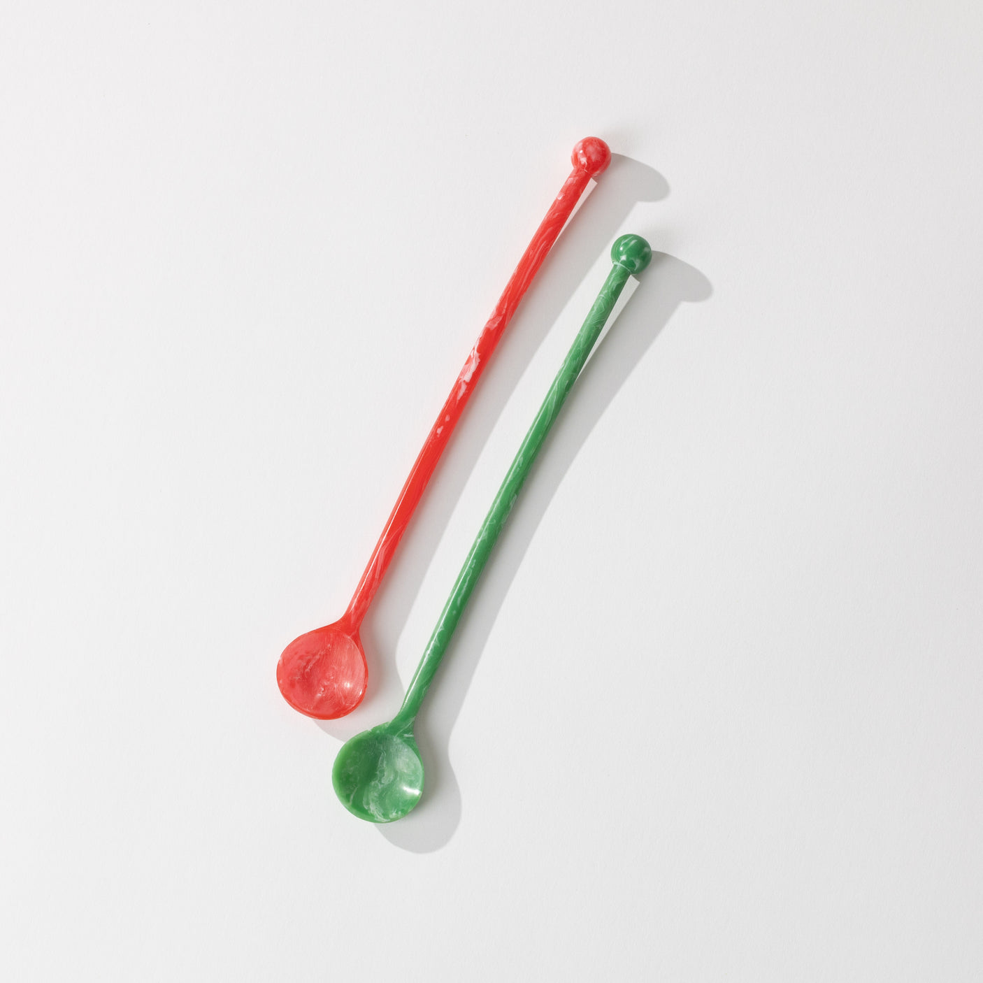 Marbled Cocktail Spoons