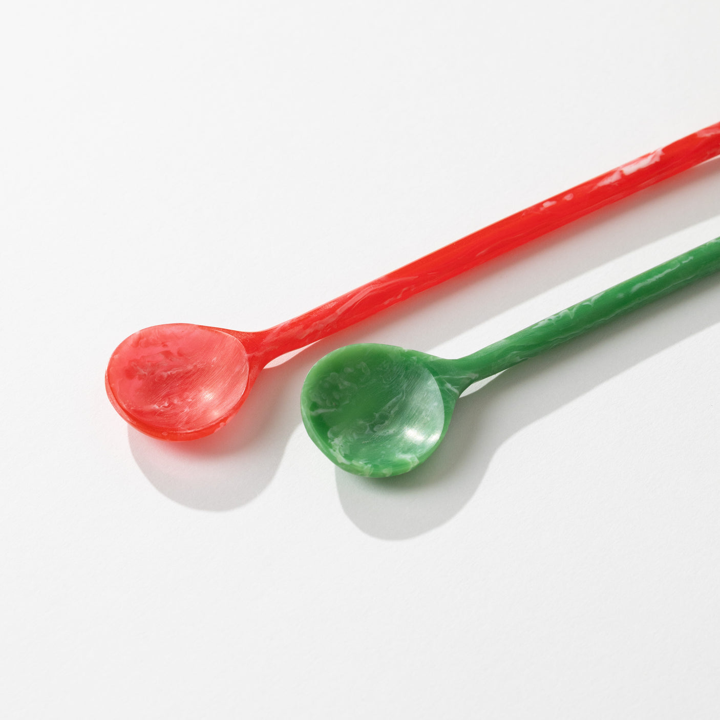Marbled Cocktail Spoons