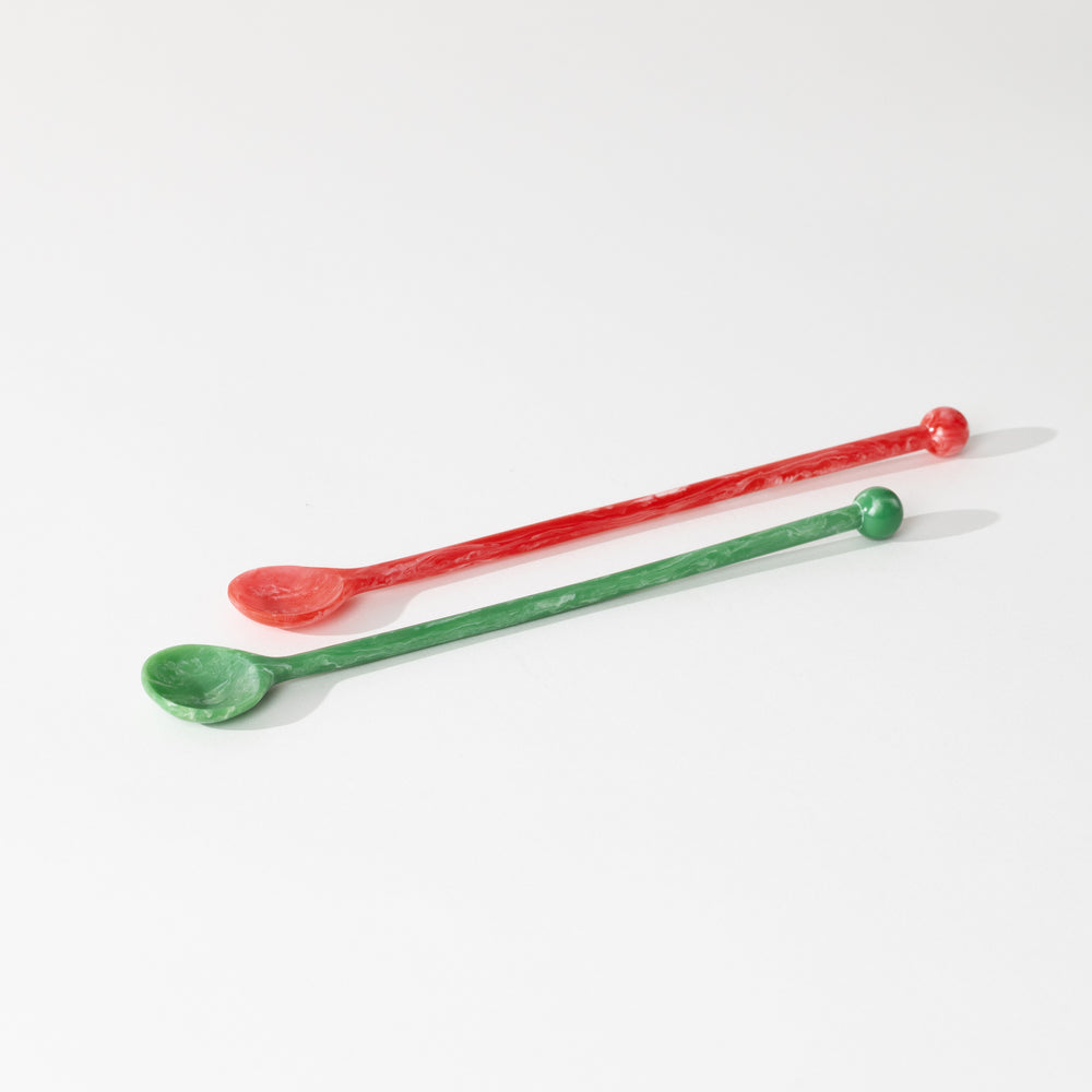 Marbled Cocktail Spoons