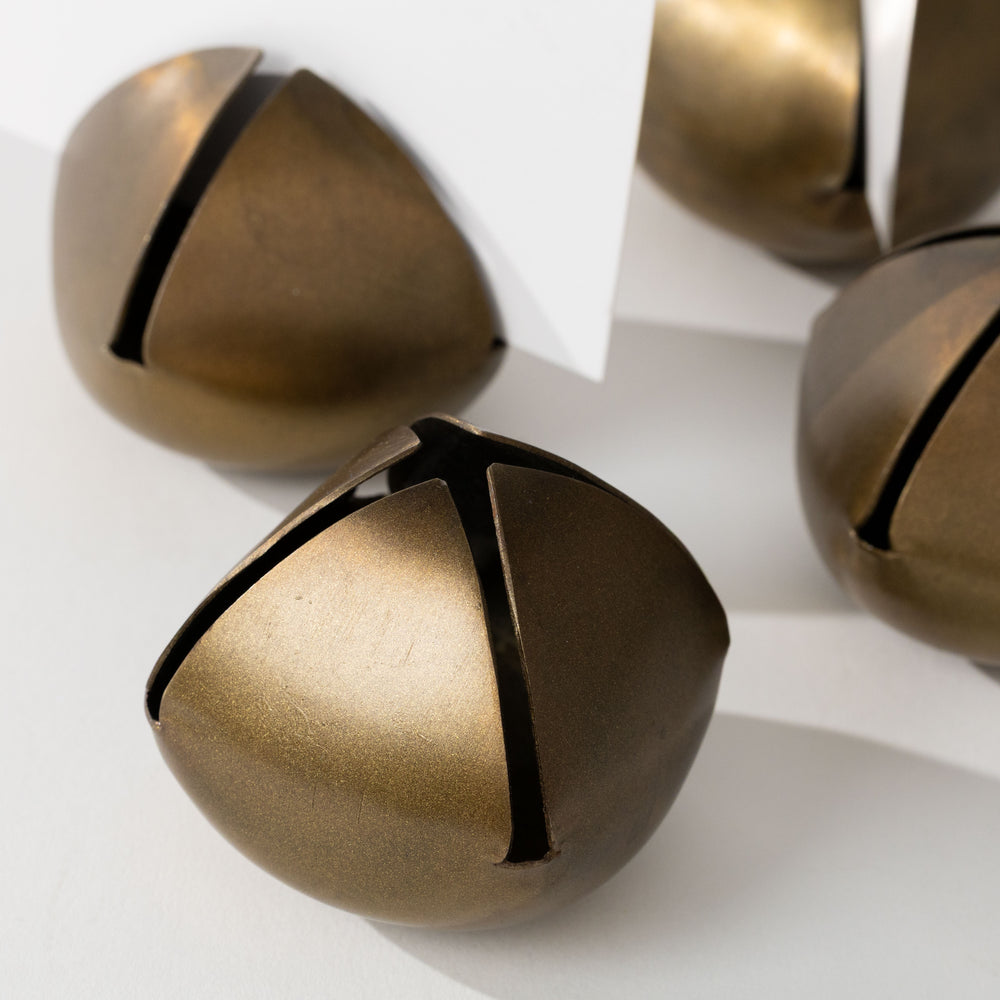 Metal Bell Place Card Holders