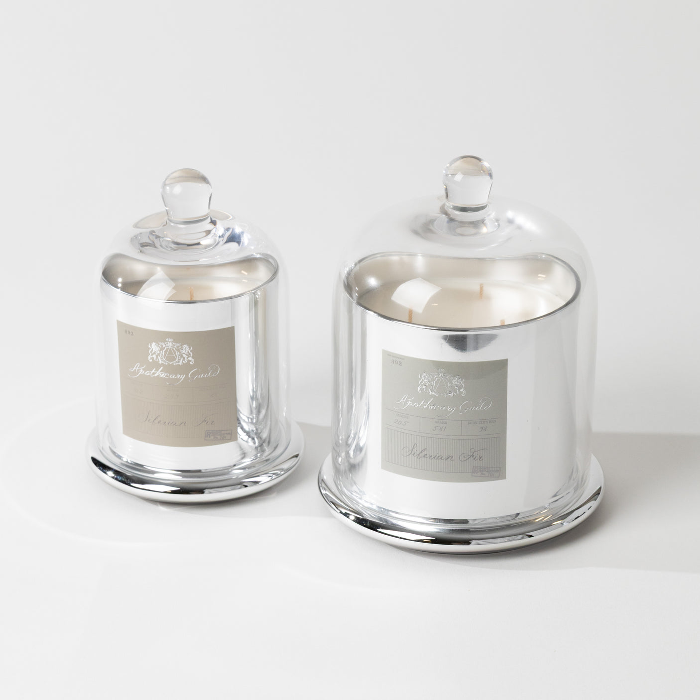 Siberian Fir Glass Dome Candle