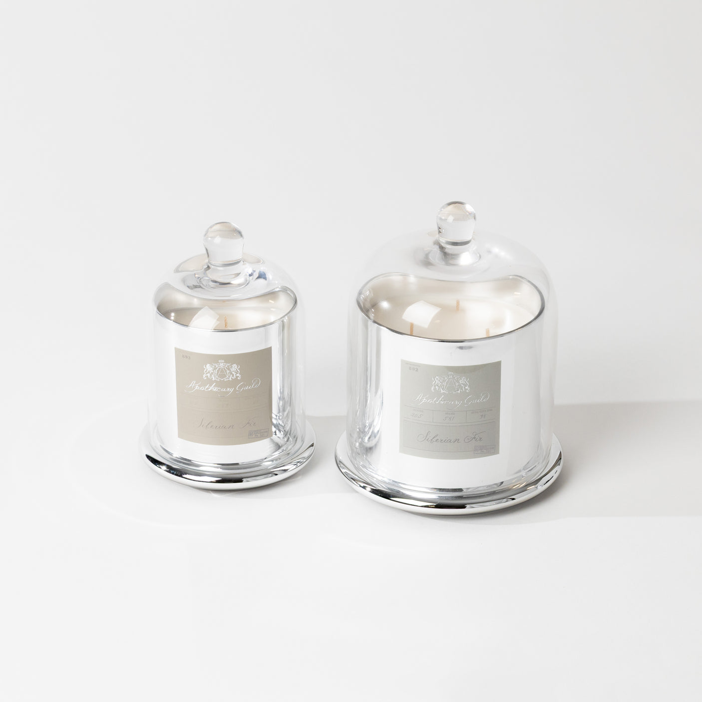 Siberian Fir Glass Dome Candle