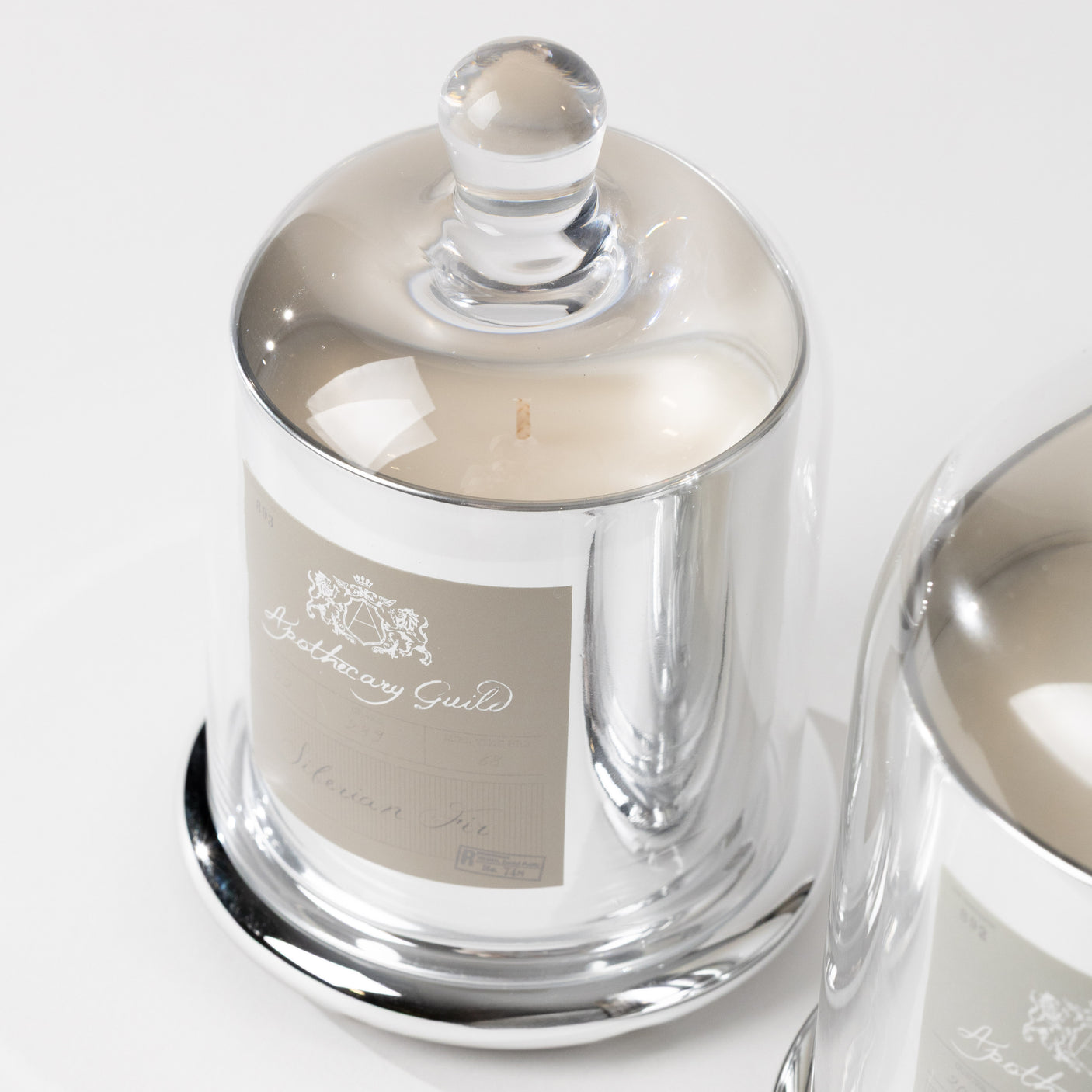 Siberian Fir Glass Dome Candle