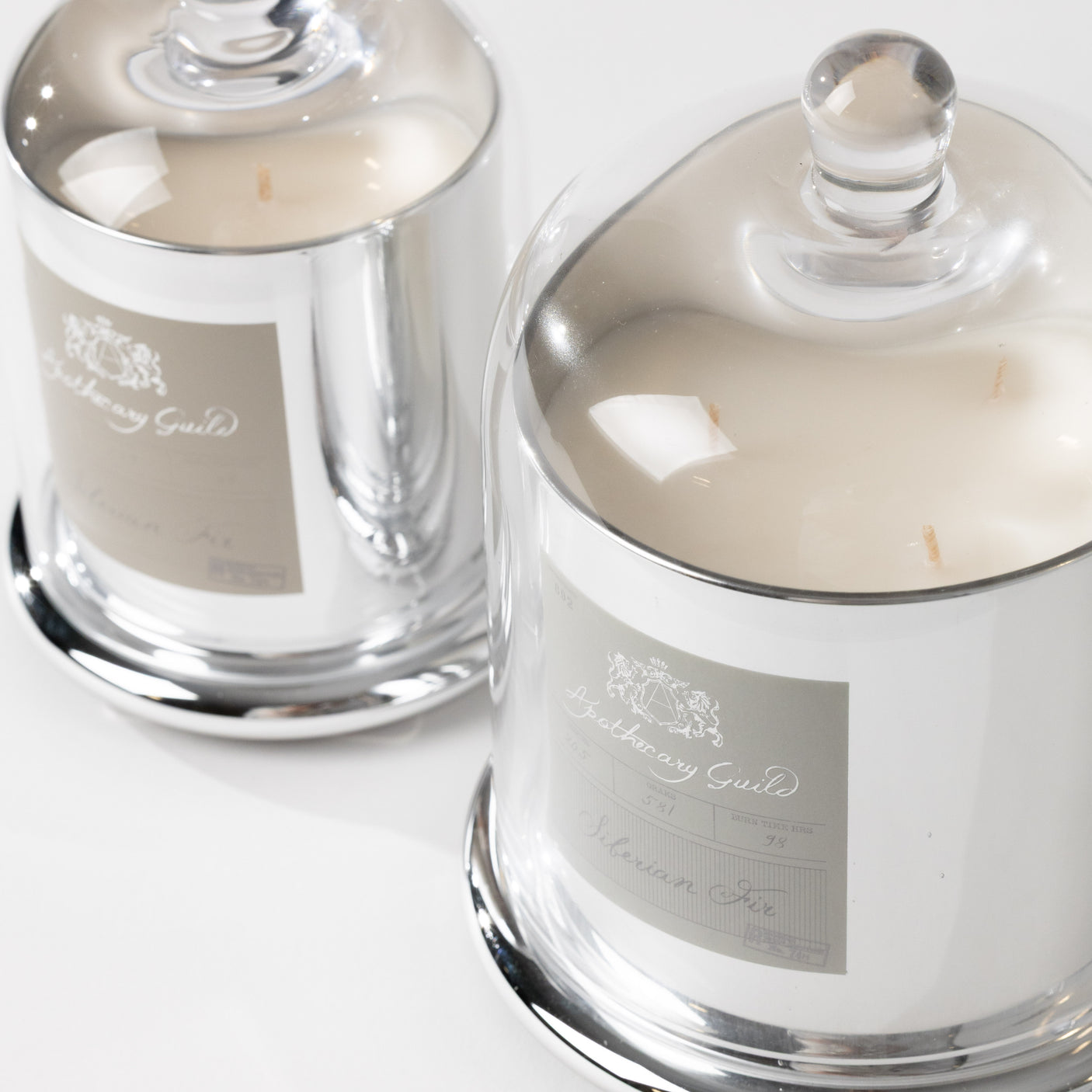 Siberian Fir Glass Dome Candle