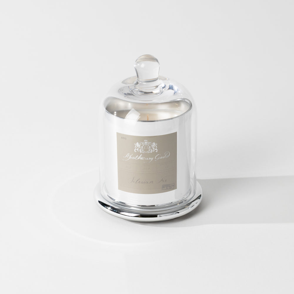 Siberian Fir Glass Dome Candle