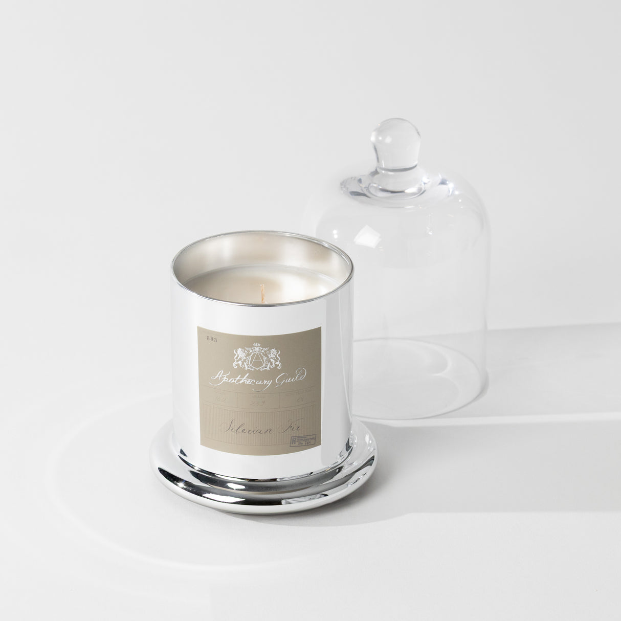 Siberian Fir Glass Dome Candle
