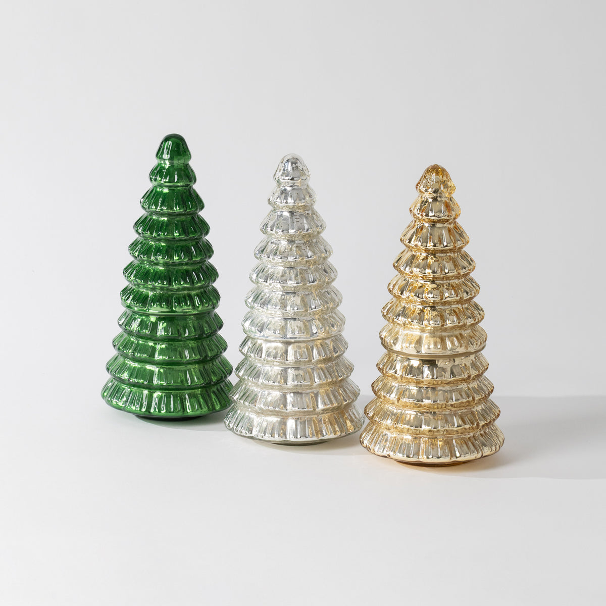 Large Glass Tree Scented Candle