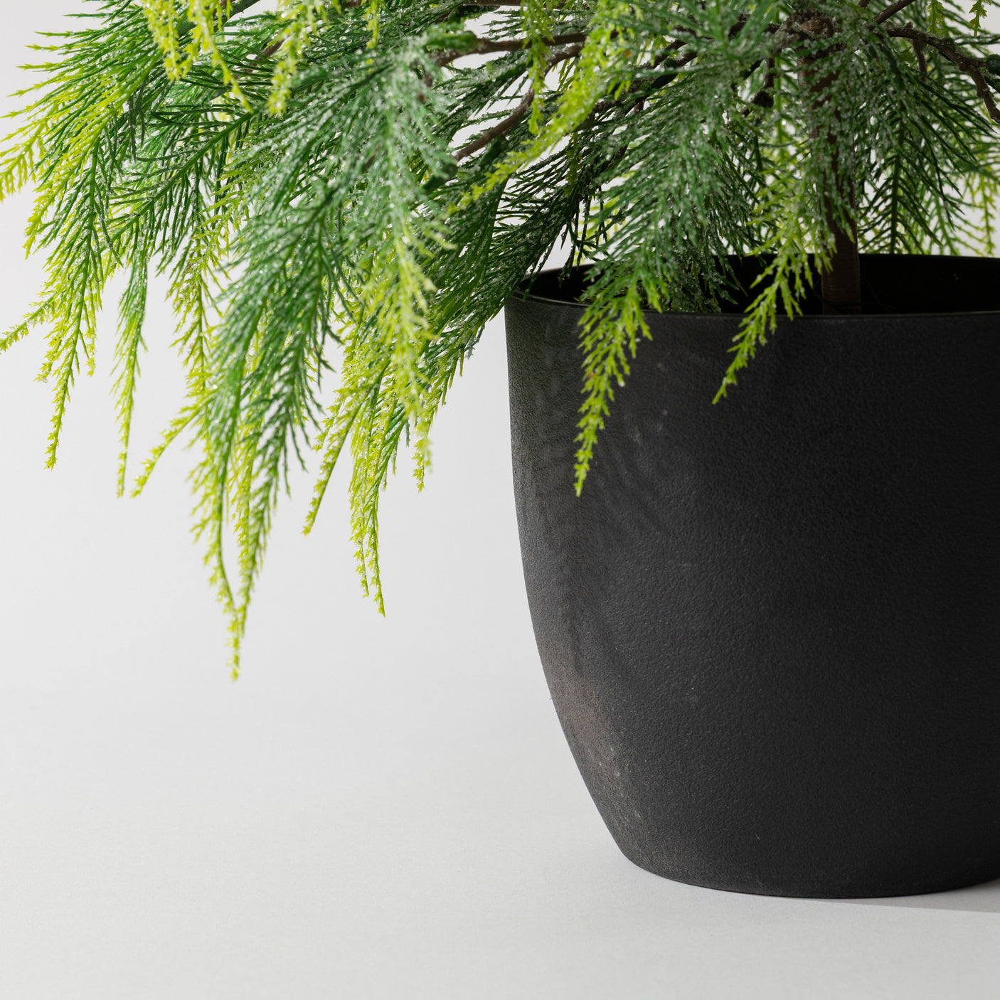 Frosted Faux Pine Tree