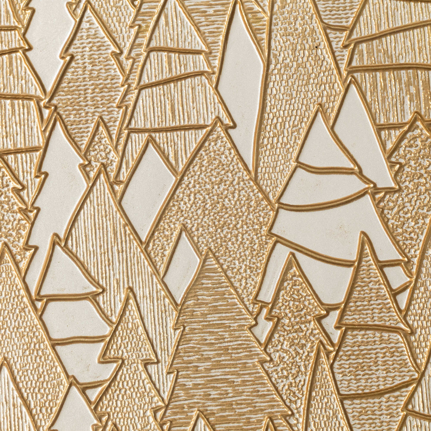Alpine Tree Glass Platter