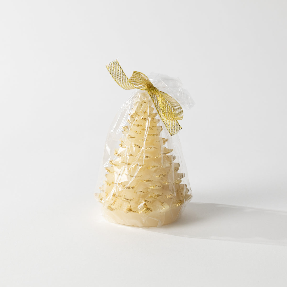Eggnog Unscented Tree Shaped Candle