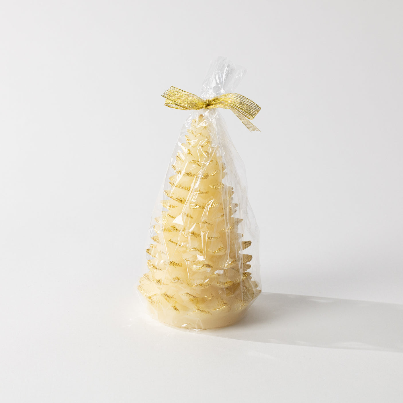Eggnog Unscented Tree Shaped Candle