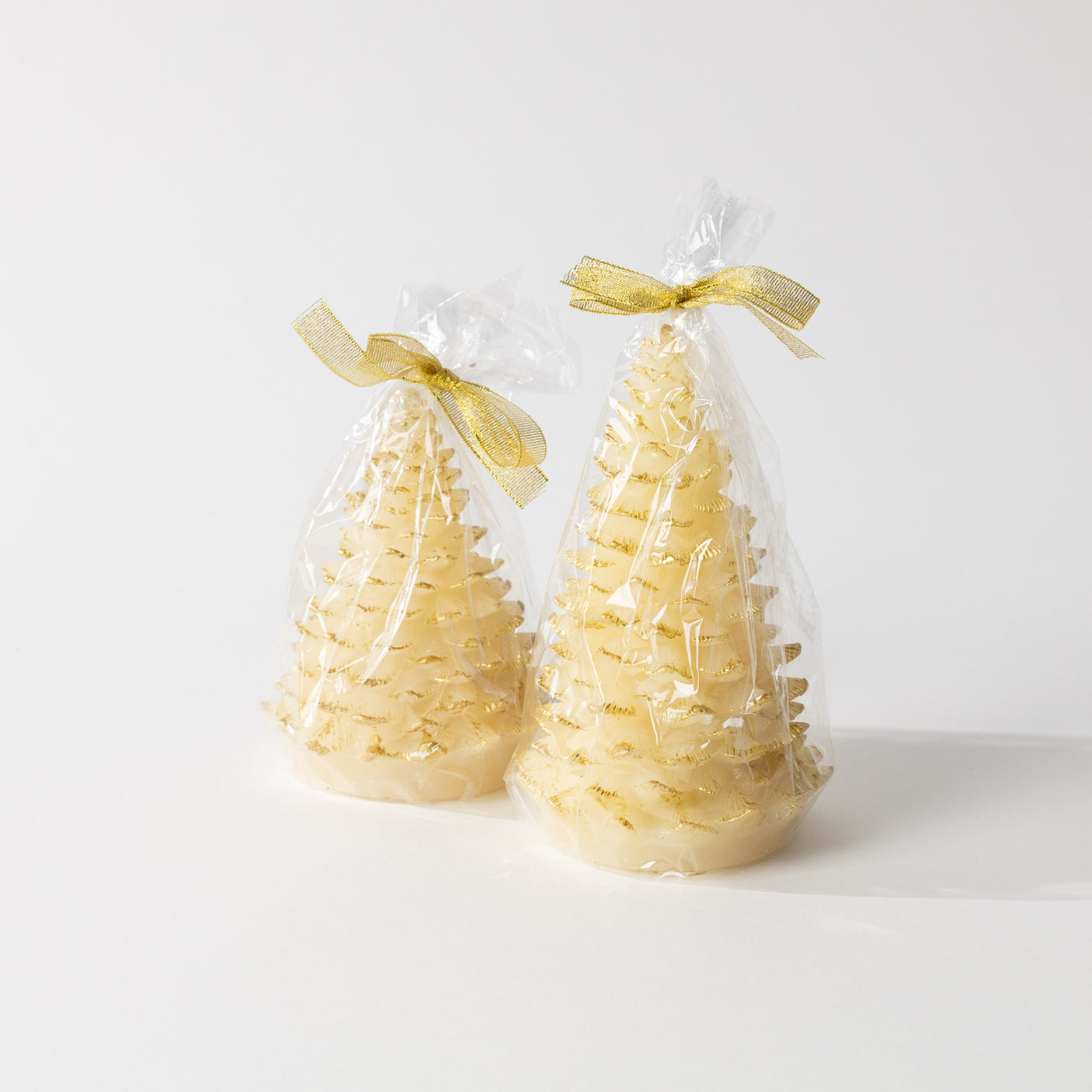 Eggnog Unscented Tree Shaped Candle