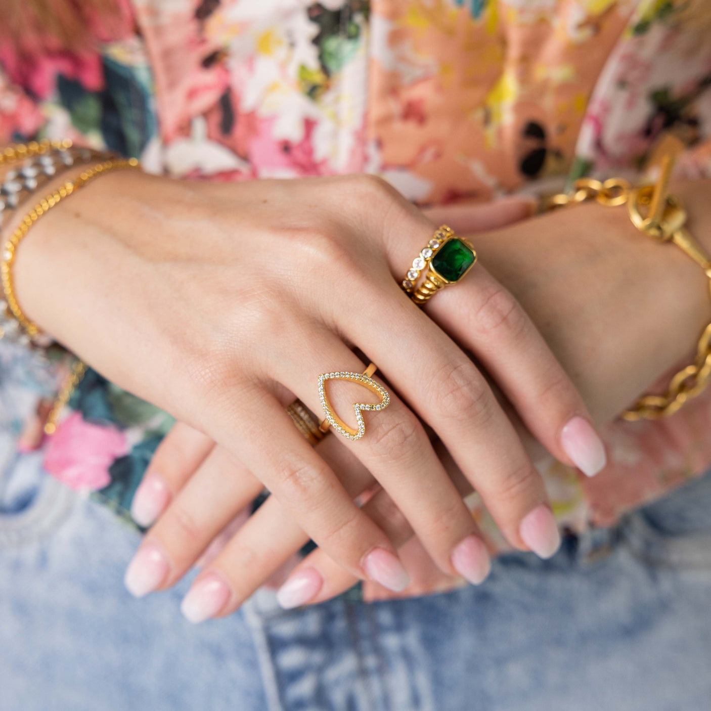 Open Heart Ring