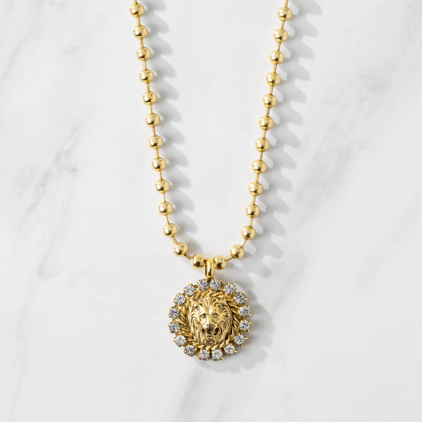 Lion Pendant Necklace