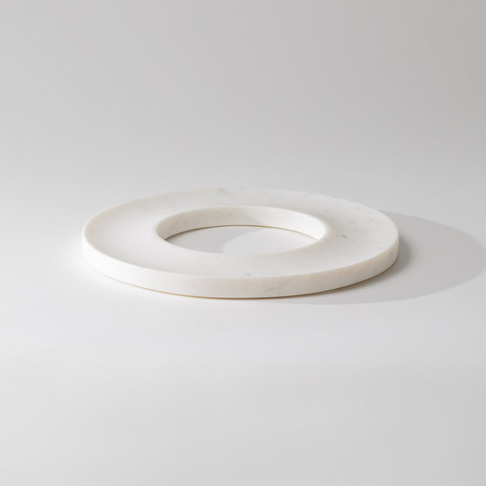 Marble Circle Tray