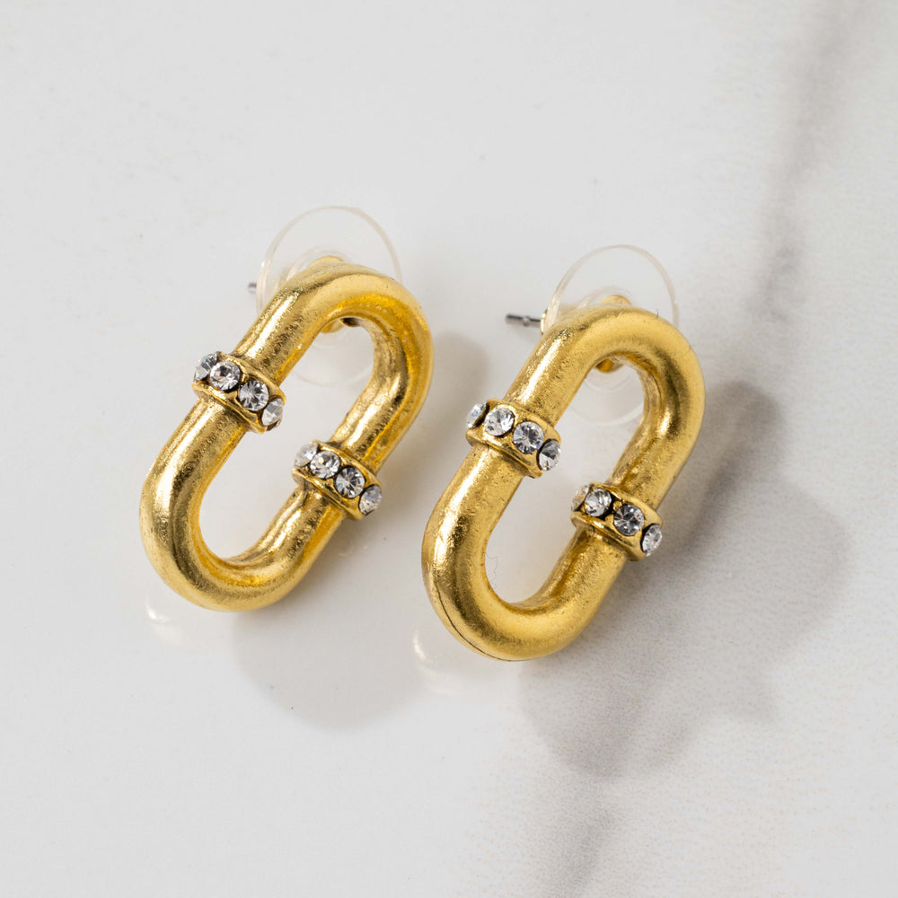 Sophia Oval Stud