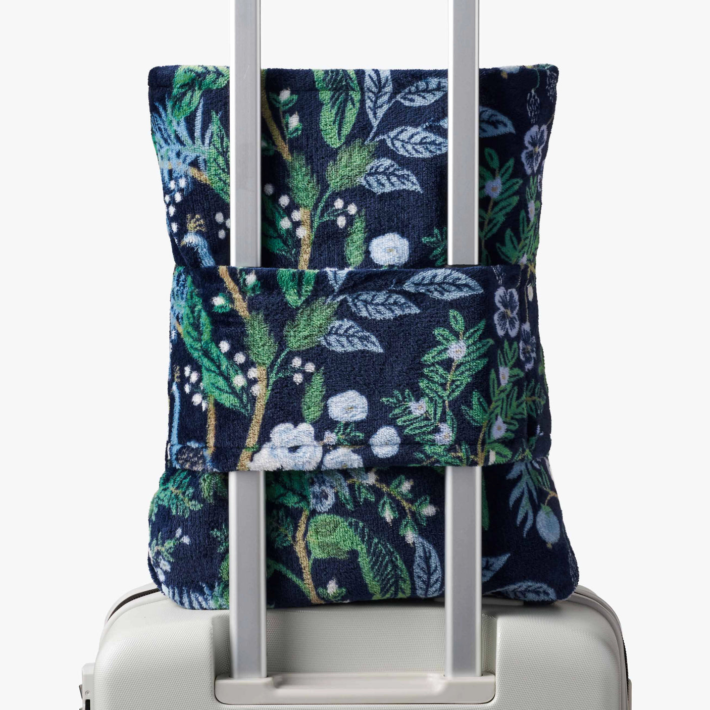 Peacock Travel Fleece Blanket