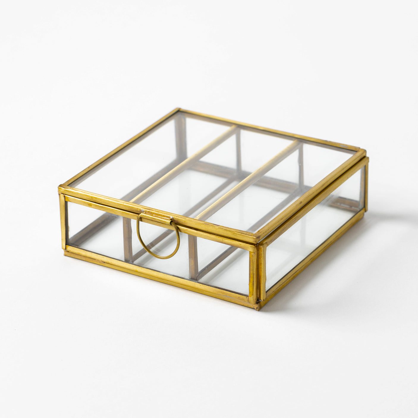 Slotted Glass Display Box