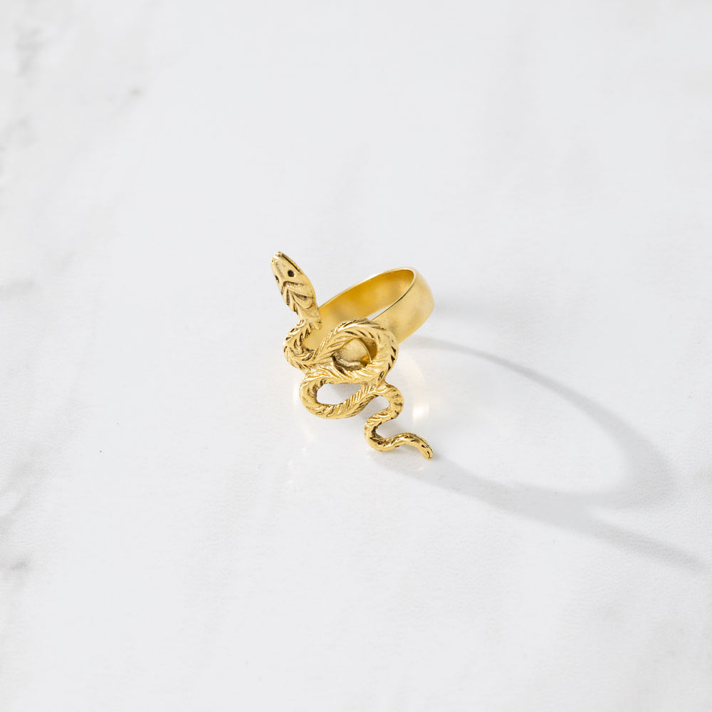 Rome Snake Ring