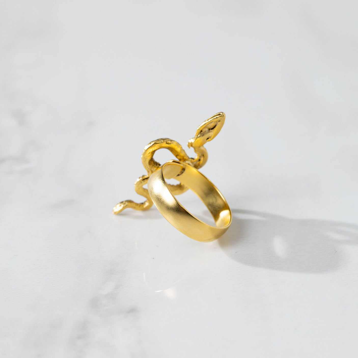 Rome Snake Ring