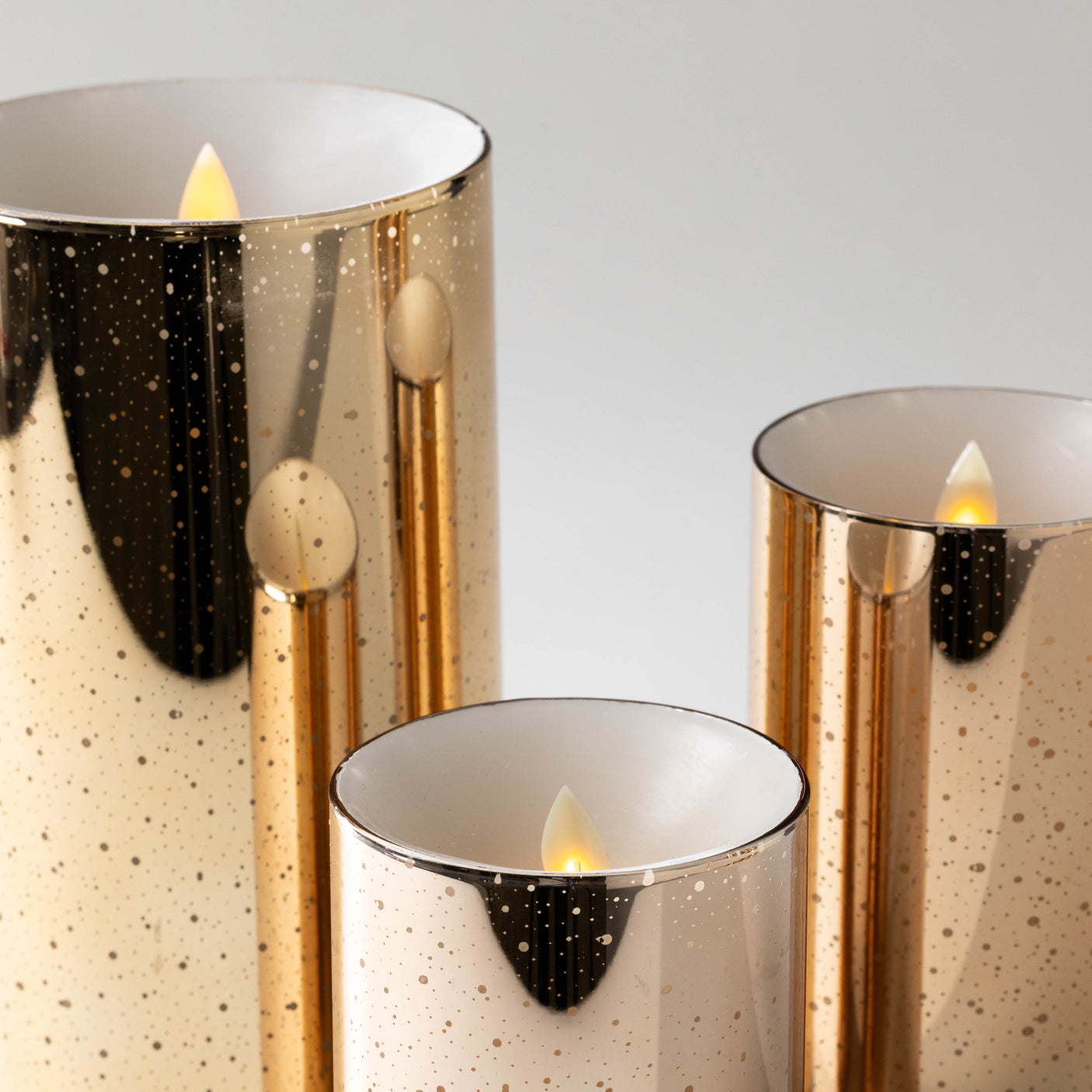 Speckled LED Candle Sets