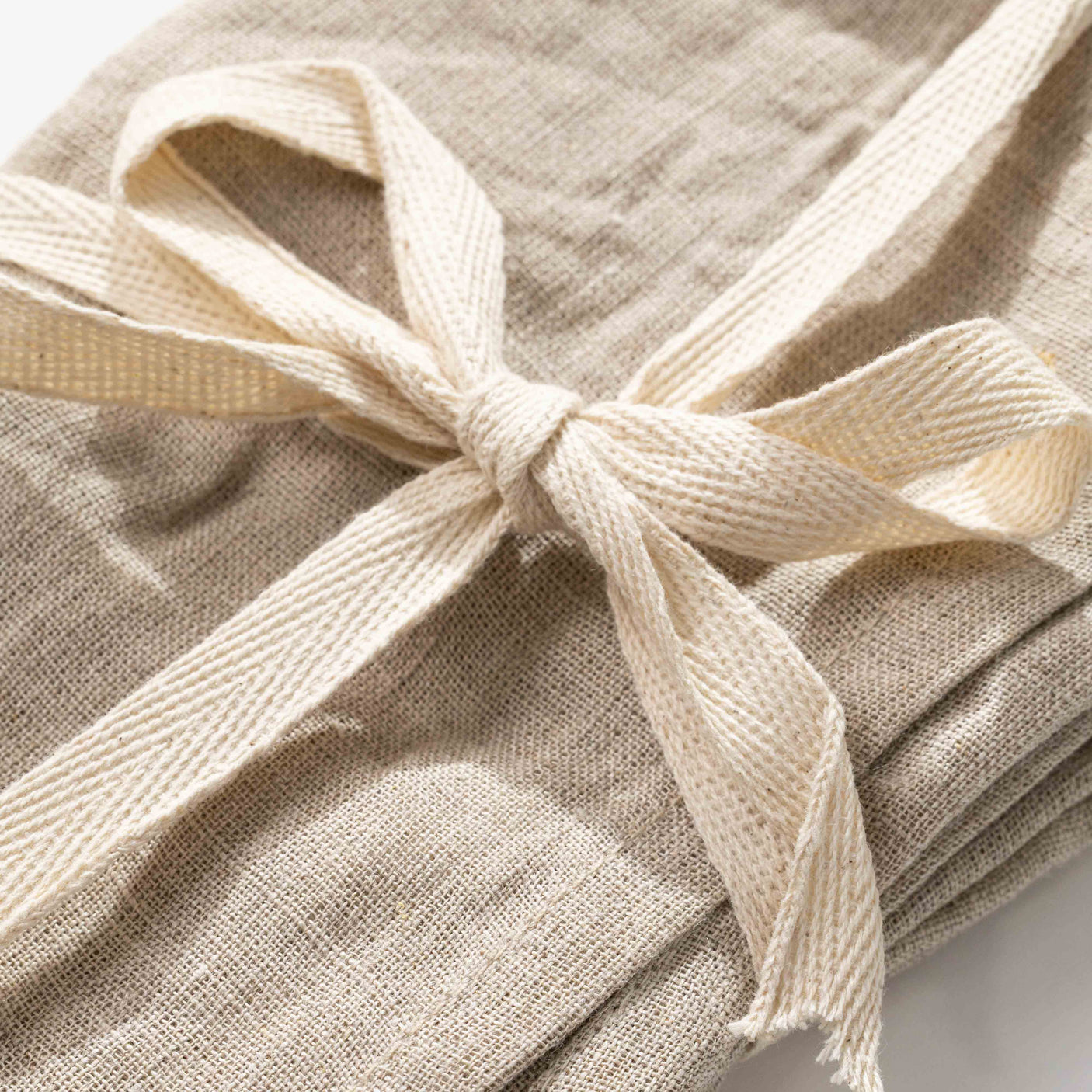 Stonewashed Linen Napkins Set