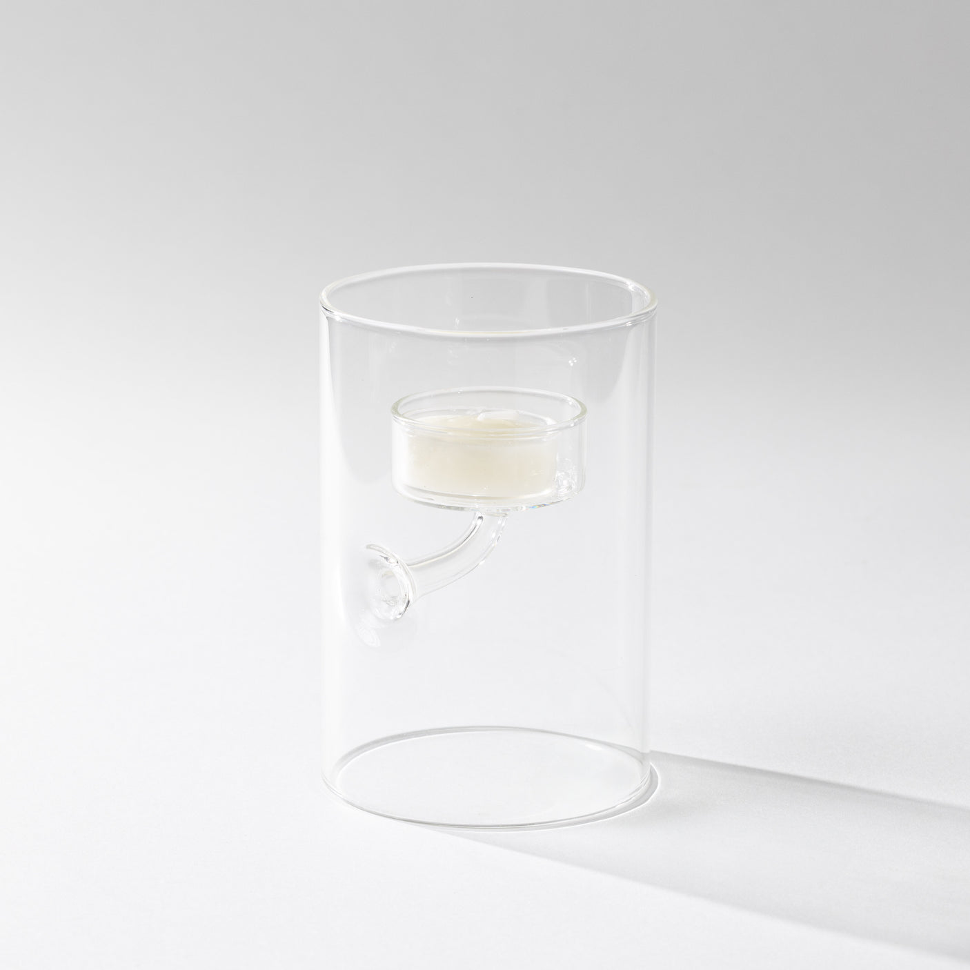 Suspended Glass Tealight Hurricane