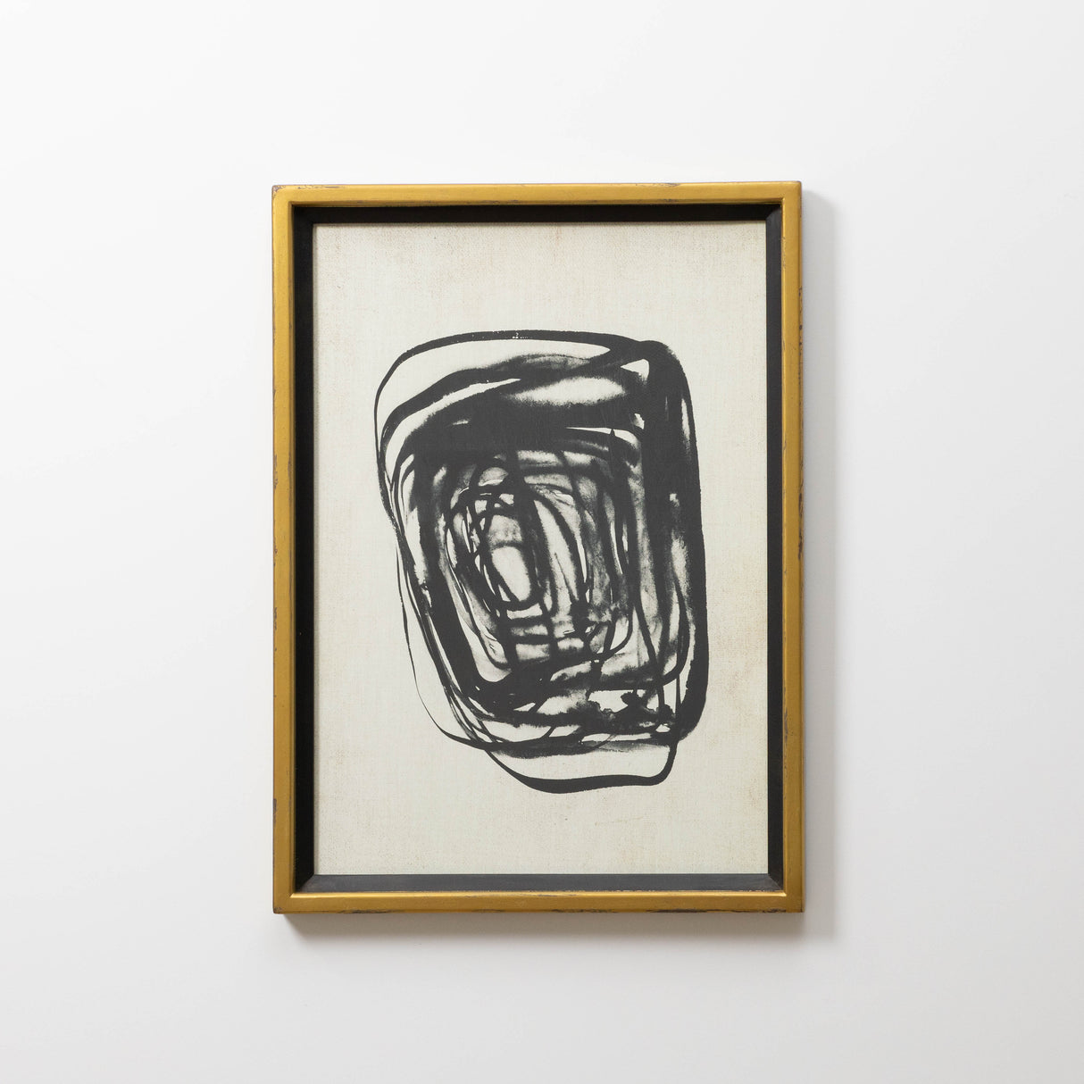 Abstract Framed Wall Decor
