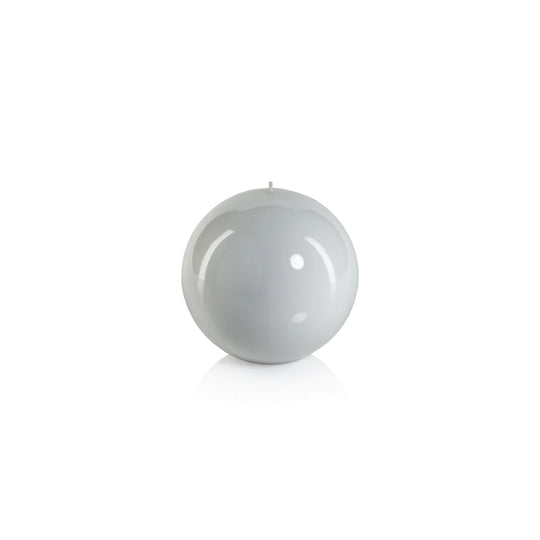 White Lacquer Ball Candles