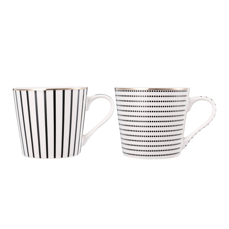 Striped Mug Set