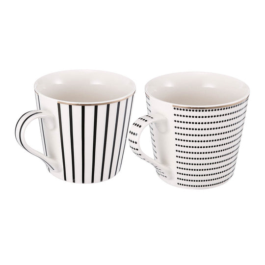 Striped Mug Set