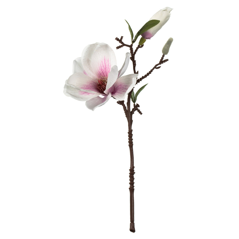 White & Pink Magnolia Pick Bundle