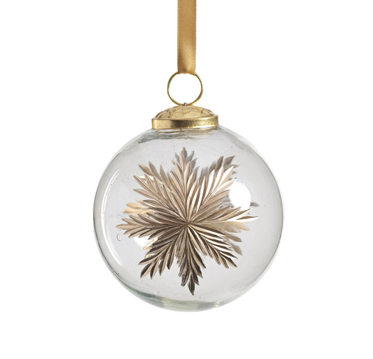 Heirloom Glimmer Glass Ornament