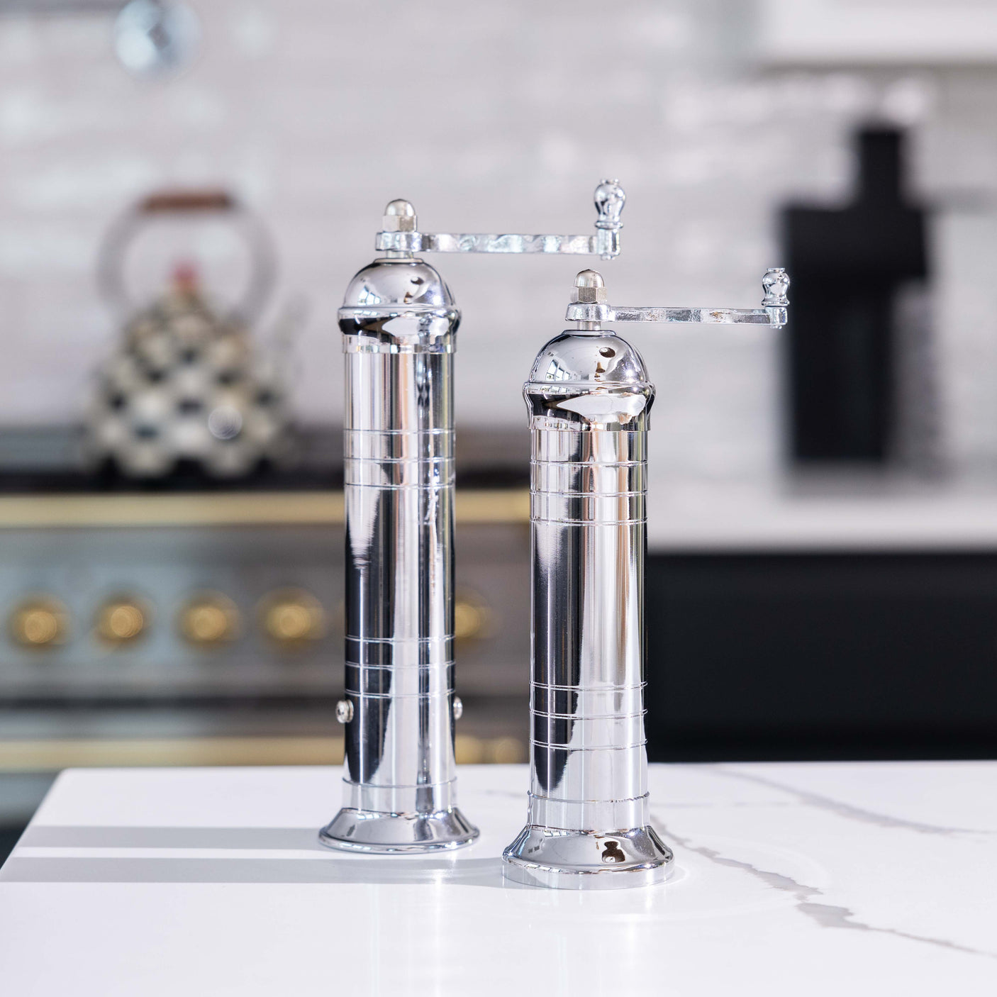 Chrome Salt & Pepper Mills