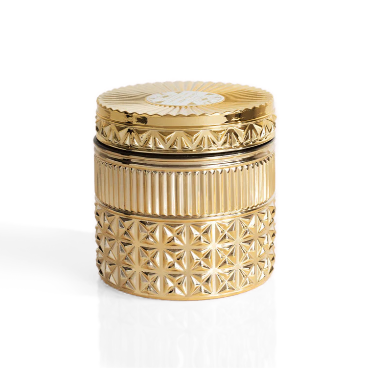 Blossom & Basil Gilded Jar Candle