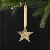 Gold Star Ornament