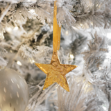 Gold Star Ornament