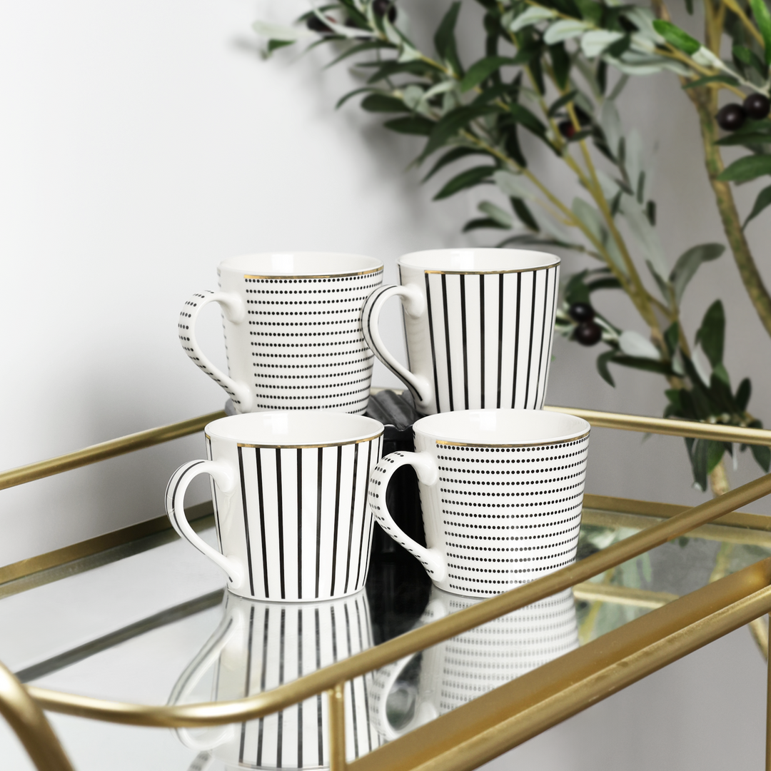 Striped Mug Set